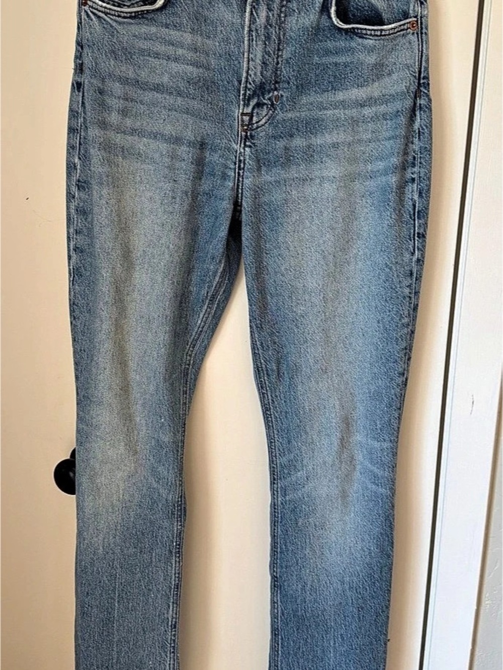 Reformation Payton High Rise Bootcut Jeans High Rise Bootcut Jeans in Blue Waist